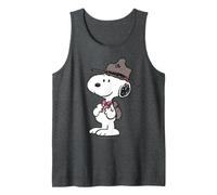 Peanuts Snoopy Scout Líder Summer Adventure Classic Beagle Camiseta sin Mangas
