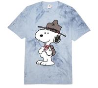 Peanuts Snoopy Scout Líder Summer Adventure Classic Beagle Comfort Colors Adult Heavyweight T-Shirt