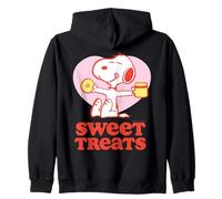 Peanuts Snoopy Sweet Treats Lazy Summer Holiday Classic Diversión Sudadera con Capucha