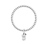 Peanuts Snoopy Unisex Pulsera Plateado Metal