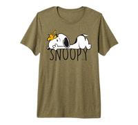 Peanuts Snoopy Woodstock BFF Super Dog Best Friends Classic Camiseta Premium