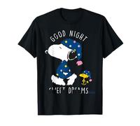Peanuts Snoopy Woodstock Buenas Noches Dulces Sueños Clásico Camiseta