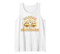 Peanuts Snoopy Woodstock Festival de Verano Music Classic Lover Camiseta sin Mangas