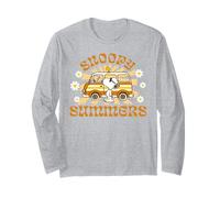 Peanuts Snoopy Woodstock Festival de Verano Music Classic Lover Manga Larga