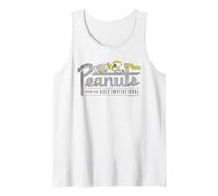 Peanuts Snoopy Woodstock Golf Invitational Good Grief Sports Camiseta sin Mangas