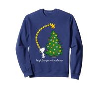 Peanuts Snoopy Woodstock ilumina tu Navidad Sudadera
