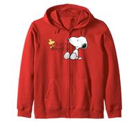 Peanuts Snoopy Woodstock Love Life Good Friends Fun Classic Sudadera con Capucha