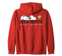 Peanuts Snoopy Woodstock Relax Champion College Classic Diversión Sudadera con Capucha