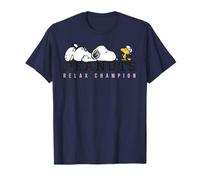 Peanuts Snoopy Woodstock Relax Champion College Fun Classic Camiseta