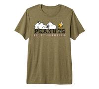 Peanuts Snoopy Woodstock Relax Champion College Fun Classic Camiseta Premium