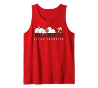Peanuts Snoopy Woodstock Relax Champion College Fun Classic Camiseta sin Mangas