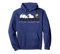 Peanuts Snoopy Woodstock Relax Champion College Fun Classic Sudadera con Capucha