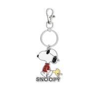 Peanuts Snoopy & Woodstock Sin clasificar Llavero colgante multicolor Metal