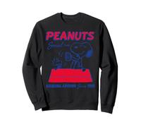 Peanuts Snoopy Woodstock Social 50s Pasar el rato Amigos Vintage Sudadera
