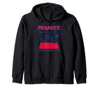 Peanuts Snoopy Woodstock Social 50s Pasar el rato Amigos Vintage Sudadera con Capucha