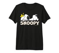 Peanuts Snoopy Woodstock Super Dog Best Friends BFF Classic Camiseta Premium