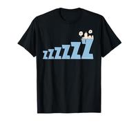 Peanuts Snoopy Woodstock Tired Lazy Days Sleep Time Classic Camiseta
