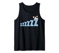 Peanuts Snoopy Woodstock Tired Lazy Days Sleep Time Classic Camiseta sin Mangas