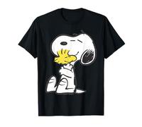 Peanuts Snoopy Woodstock Vintage Hug BFFs Love Retro 80s 90s Camiseta