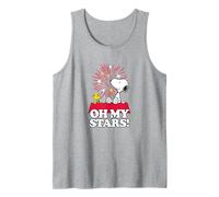 Peanuts - Snoopy y Woodstock - Oh My Stars On The Roof Camiseta sin Mangas