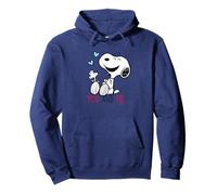 Peanuts - Snoopy You and Me, Azul Sudadera con Capucha