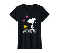 Peanuts - Snoopy You and Me, Fucsia Camiseta