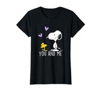 Peanuts - Snoopy You and Me, Morado Camiseta