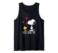 Peanuts - Snoopy You and Me, Rojo Camiseta sin Mangas