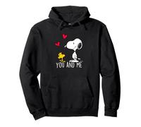 Peanuts - Snoopy You and Me, Rojo Sudadera con Capucha