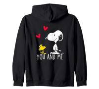 Peanuts - Snoopy You and Me, Rojo Sudadera con Capucha