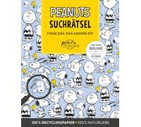 Peanuts Suchrätsel I Finde das, was anders ist!: Das Rätselbuch für alles Fans von Snoopy, Charlie Brown & Co.