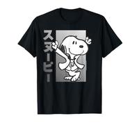 Peanuts Tokyo Snoopy Dancing Japón Pet Lovers Retro 90s 70s Camiseta