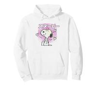 Peanuts Tokyo Snoopy Love Hearts Vintage Japón VHS BFF Kanji Sudadera con Capucha