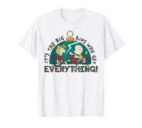 Peanuts Xmas Charlie Sally Brown Presenta Sparkle Big Kid Camiseta