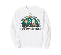 Peanuts Xmas Charlie Sally Brown Presenta Sparkle Big Kid Sudadera