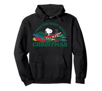 Peanuts Xmas Snoopy Noche Antes de Navidad Feliz Beagle Sudadera con Capucha