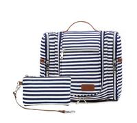 Pearl Angeli Neceser Colgante de Viaje para Mujeres y Hombres, Resistente al Agua, Organizador de Maquillaje de Viaje, Bolsa de cosméticos de Gran Capacidad, para artículos de tocador de tamaño