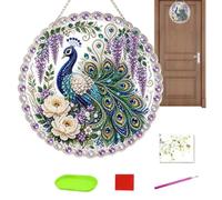 Pearl Art Kit - 25cm DIY Diamond Painting Animal Ornament Craft Set