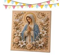 Pearl Art Kits for Adults, Jesus Christian Beginner Friendly DIY