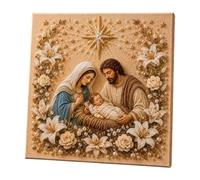 Pearl Art Kits - Jesus Christian Craft, Handmade Wall Decoration Project Se