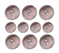 Pearl Button Pack - Juego de botones Nacre, piezas artesanales ligeras