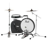 Pearl Compacto Traveler Drum Set de bombo de 18 pulgadas y tambor de caja de 10 pulgadas con bolsa (los platillos y accesorios se venden por separado)