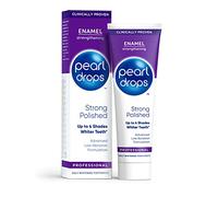 Pearl Drops - Esmalte de dientes de color blanco pulido fuerte - Refuerzo esmaltado - con agentes pulidores - 75 ml