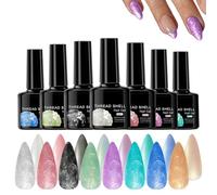 Pearl Gel Nail Polish, Manicure Accessories, 2.83in Shimmer Pearl Gel Nail, Long Lasting Salon Quality, Beginners Enthusiasts Professionals for Manicure, Home Use