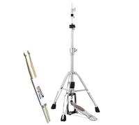 Pearl H1050 Redline Hi-Hat Stand - Soporte para HiHat (incluye baquetas keepdrum, 1 par)