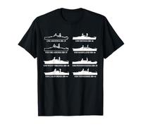 Pearl Harbor Battleship Row Tech Dibujo de la Segunda Guerra Mundial Camiseta