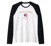 Pearl Harbor Hawái (HI) Camiseta Manga Raglan