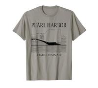 Pearl Harbor Hawaii - Recuerdo de Viaje histórico Minimalista Camiseta