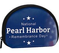 Pearl Harbor Remembrance Day Monedero Monedero Mujeres y niñas Lindo Bolso de Moda Cambiar Bolsa Titular de la Llave Mujeres Monedero Regalo