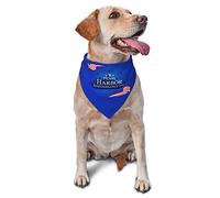 Pearl Harbor Remembrance Day Spring Dog Bandanas Boy Bulk Cachorro Pañuelo Ajustable Suave Triángulo Baberos Accesorios para Perros Pequeños Medianos Grandes Gatos Blanco